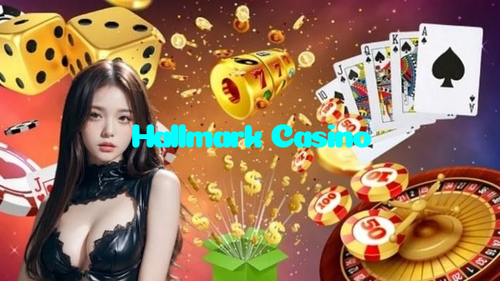 Hallmark Casino casino presented on mobile device in Pakistan with slots and live games